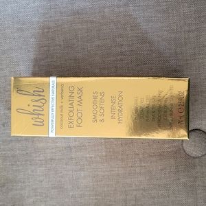 Whish exfoliating foot mask